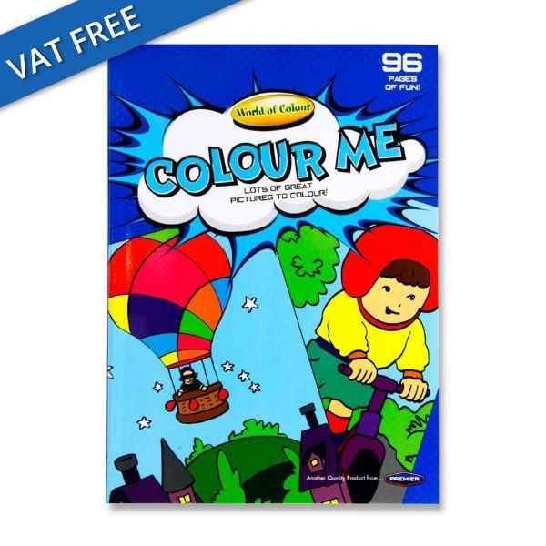 WOC A4 96pg COLOUR FUN PERFO