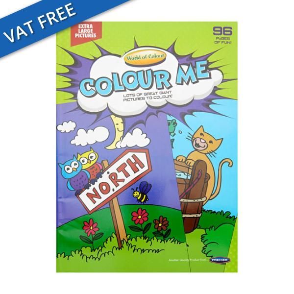 WOC A3 96pg GIANT COLOURING