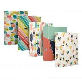 Pukka A4 Fashion Lever Arch - GEOMETRIC