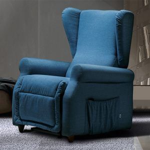 poltrona azzurra