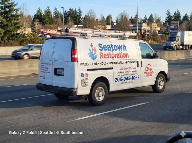 Seatown Restoration Work Van | Service Van | Service Vehicle | 24/7 