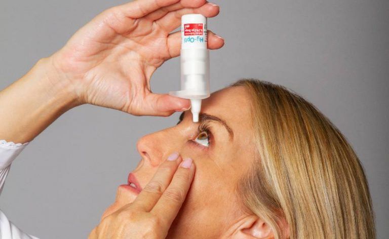 Hy-Opti Eye Drops - unique pump system bottle