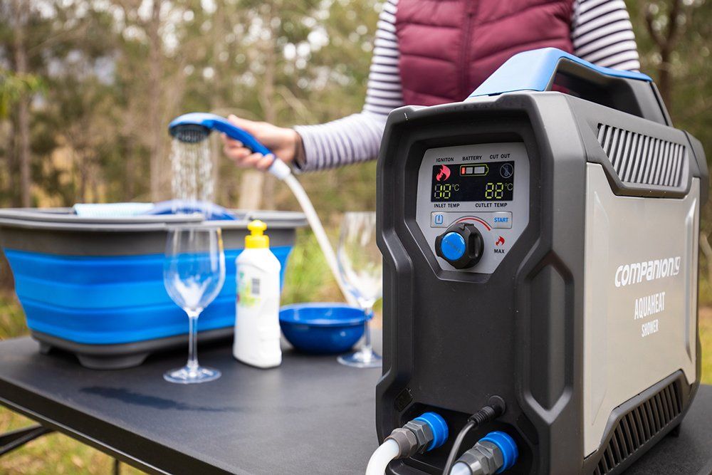Portable Hot Water Service— Naracoorte, SA — ASI Outdoors