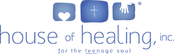 A logo for house of healing inc. for the teenage soul