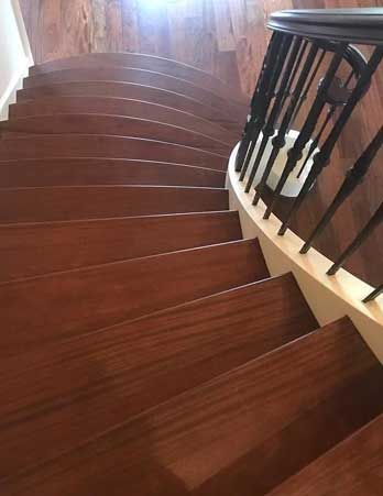 wooden stair