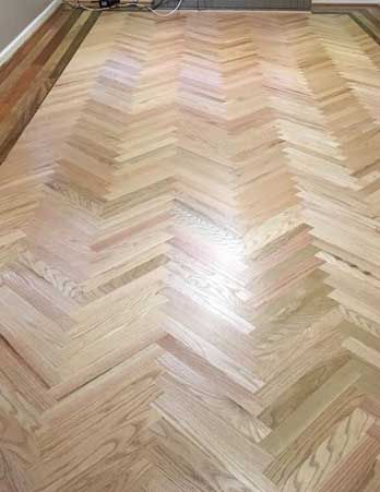 Light wood floor