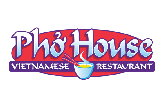 A logo for a restaurant called pho house vietnamese restaurant