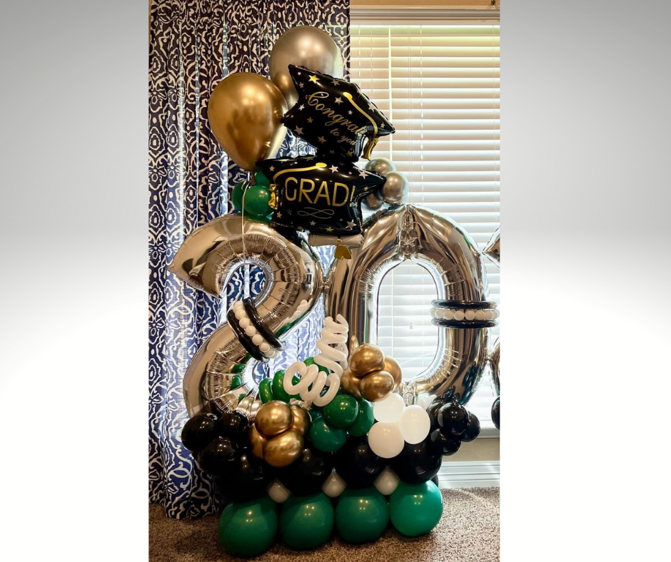 A bunch of balloons are sitting on top of each other in a room.