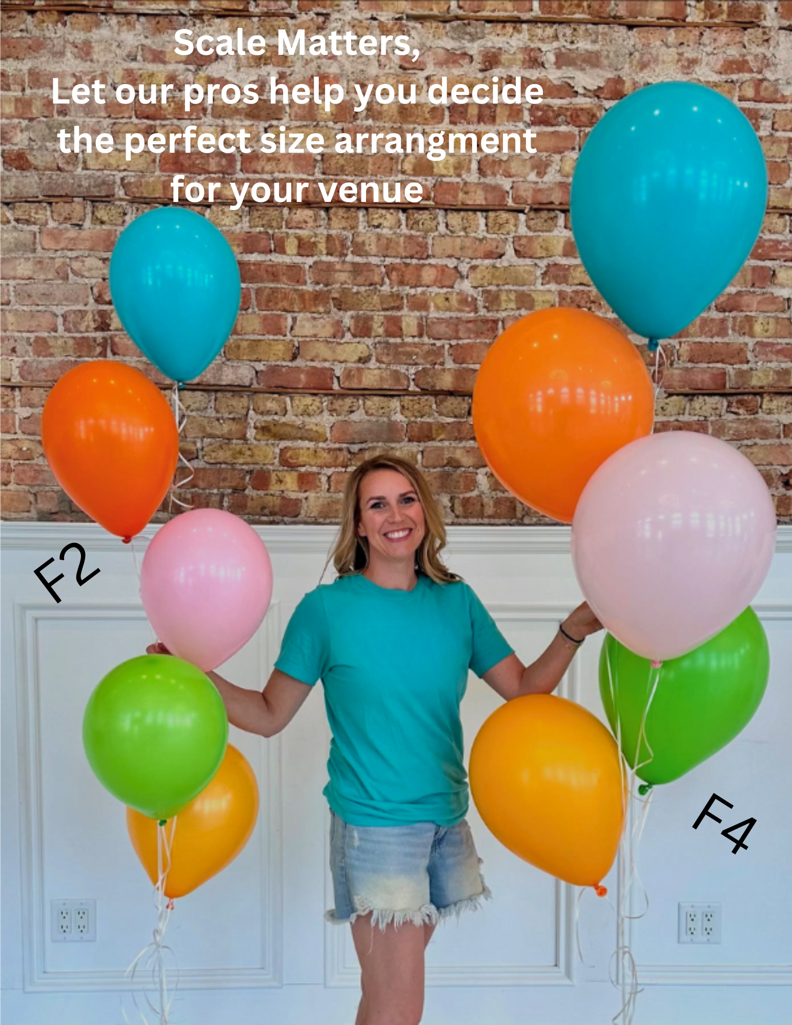 There are many different types of balloons in this flyer.
