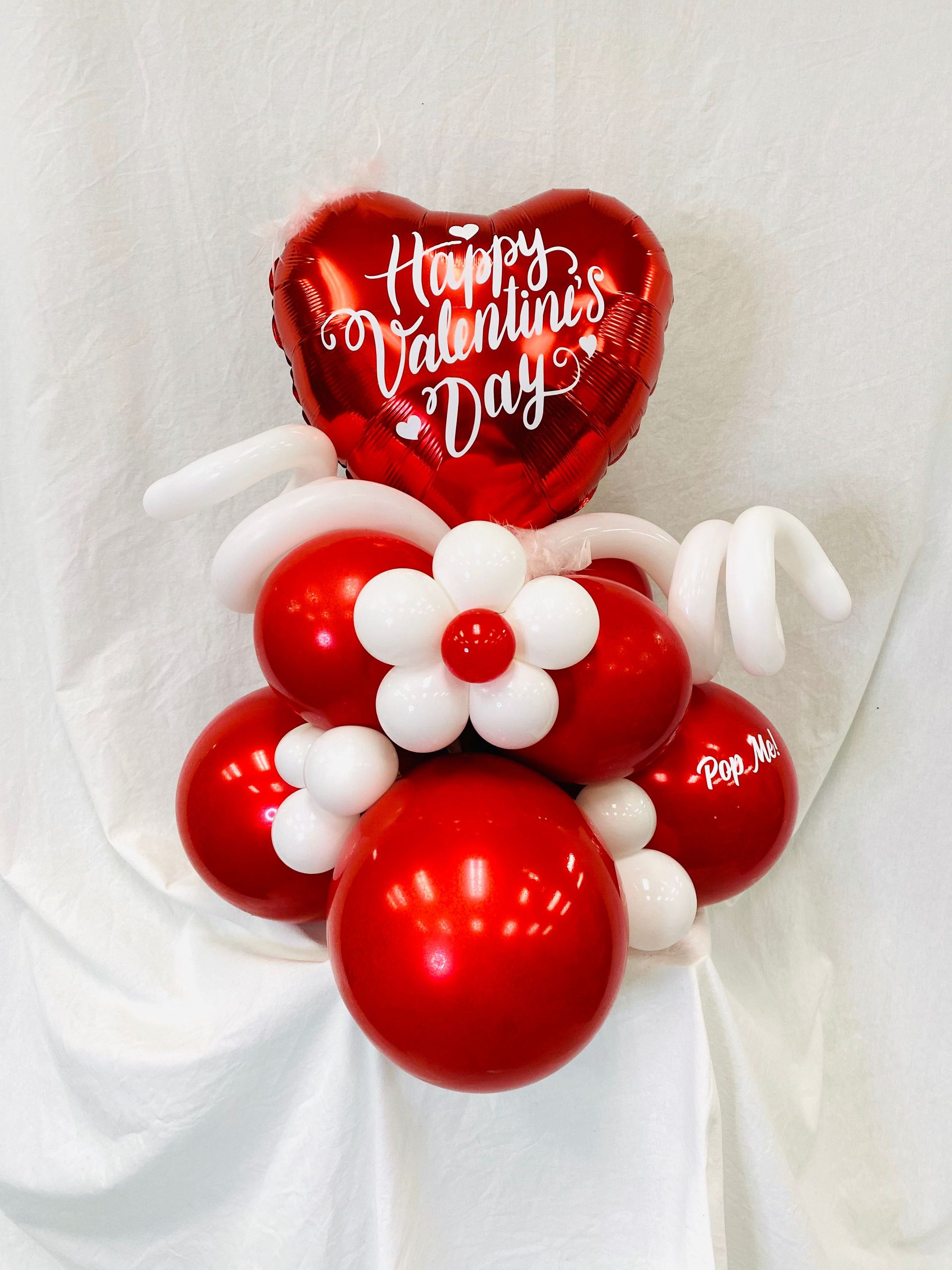 Valentine's Day Balloon Decor | Fun By The Yard