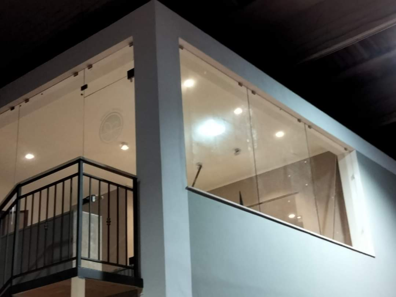 parapetti vetro
