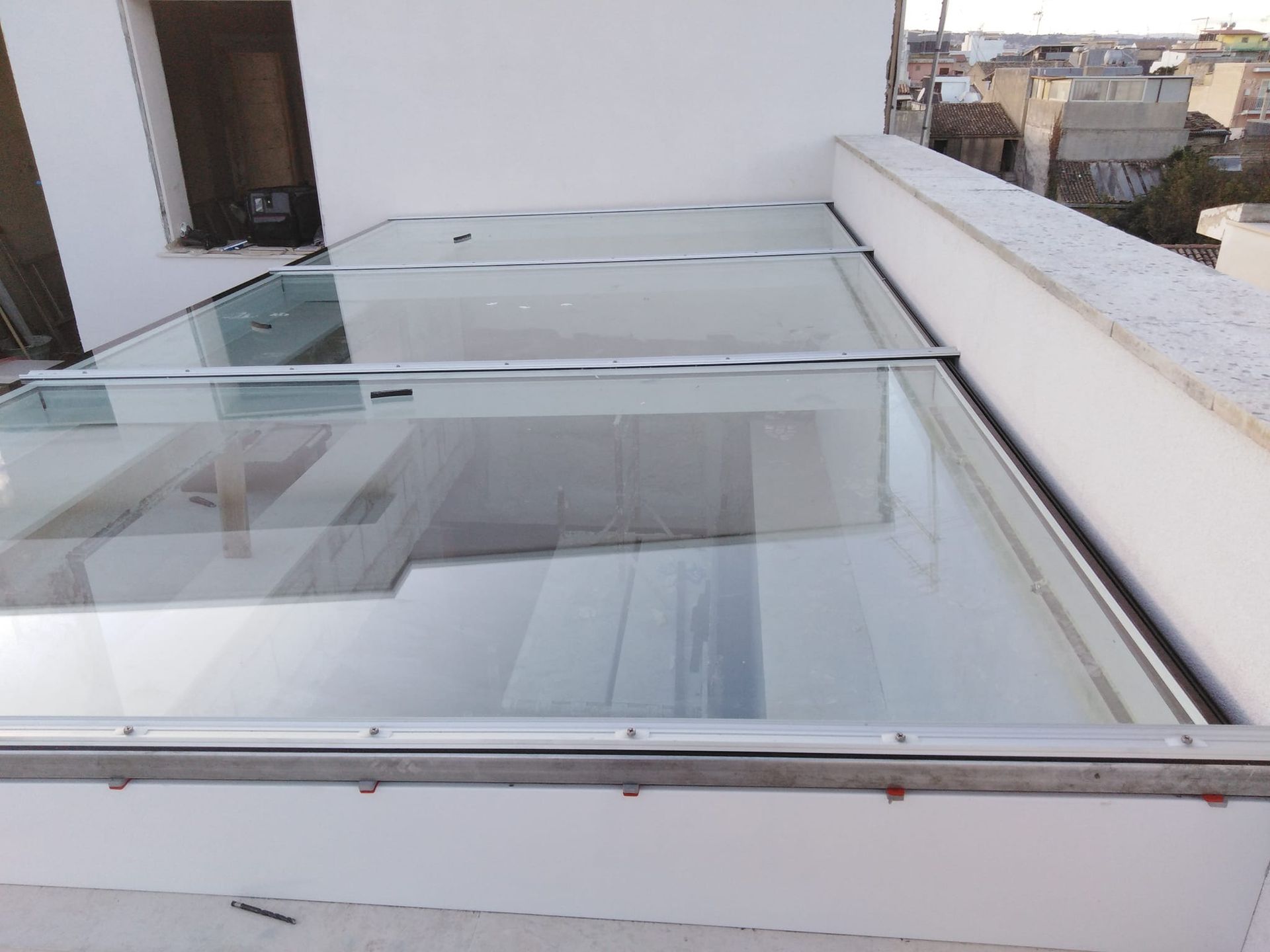 parapetti vetro