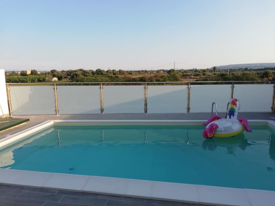 parapetti vetro