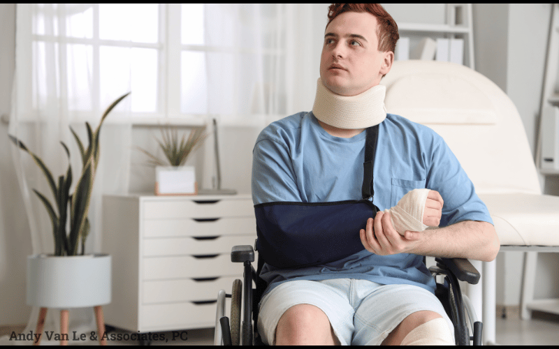injured man