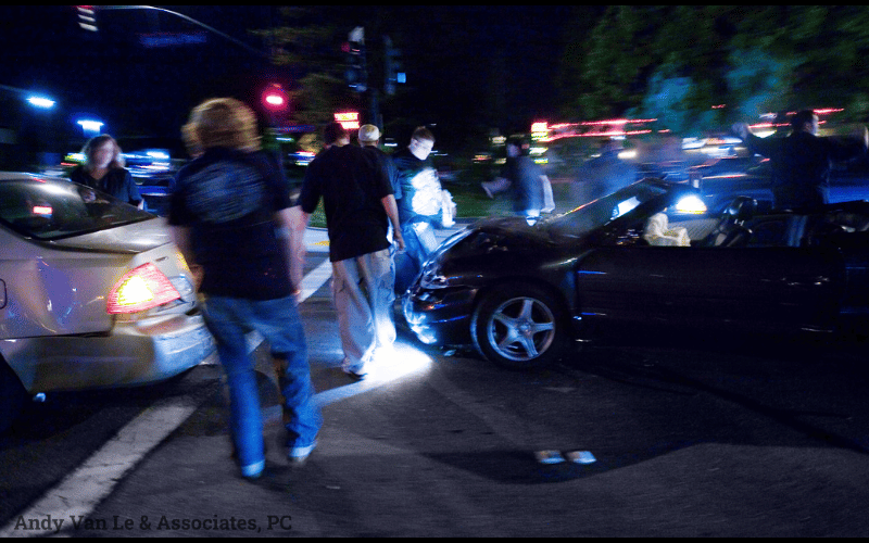 night-time accident