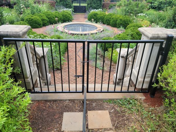 Small Iron Fence — Esmont, VA — QLP Welding Service LLC