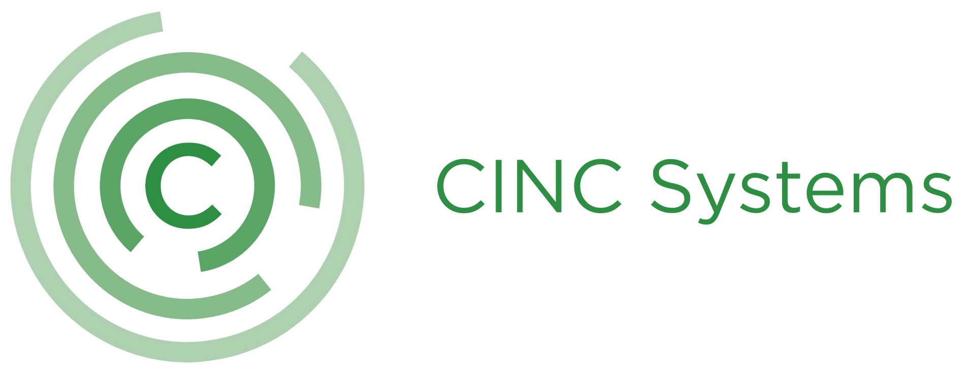 CINC logo with green geometric icon and wordmark on white background