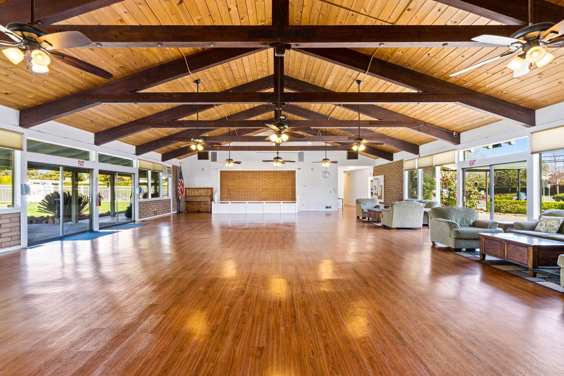 Recreation Hall with Stage Area