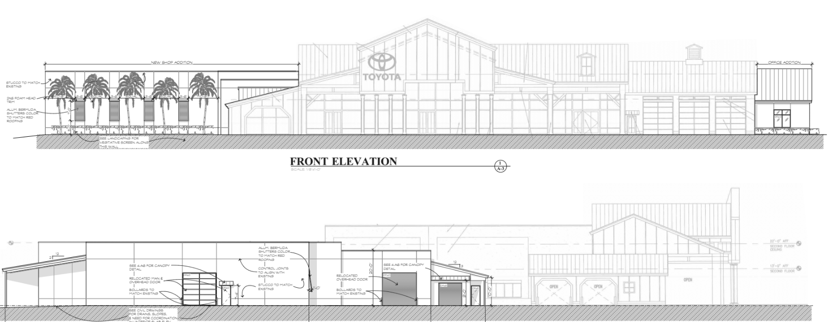 Photos of each Stokes dealership.