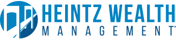 Logo for Summit View Wealth Management: a blue and gray mountain icon with a sun and dark blue text on a gray background.