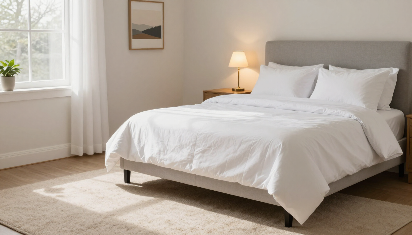 Organized bedroom in NH