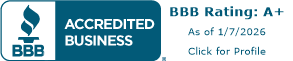 BBB accredited 