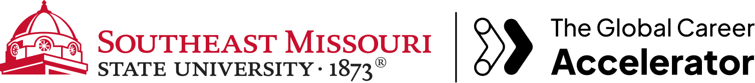 Southeast Missouri State University logo next to The Global Accelerator