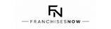 FranchisesNow logo with stylized FN initials in black and gray.