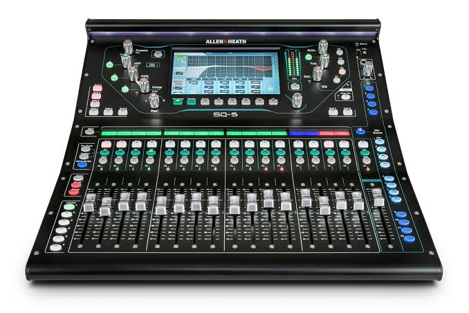 Allen and Heath SQ5 digital mixing desk