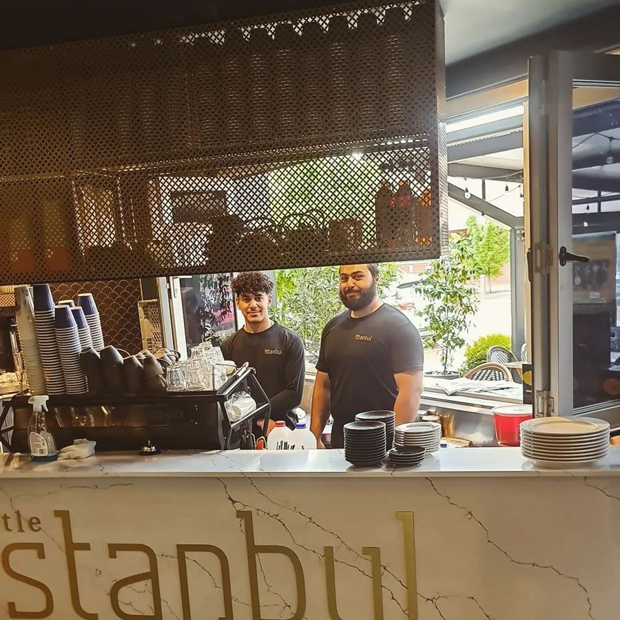 Staffs In Istanbul Restaurant — Turkish Restaurant In Greenway, ACT