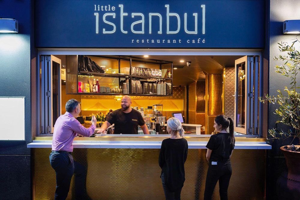 Staff Talking To The Customers — Turkish Restaurant In Greenway, ACT
