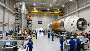 NASA rocket assembly facility