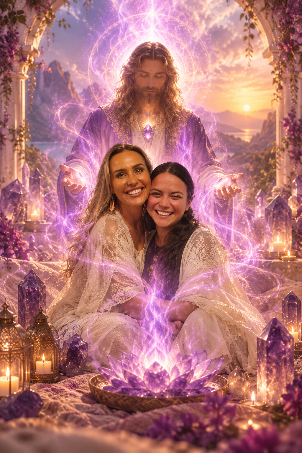 violet flame & dimensional breath