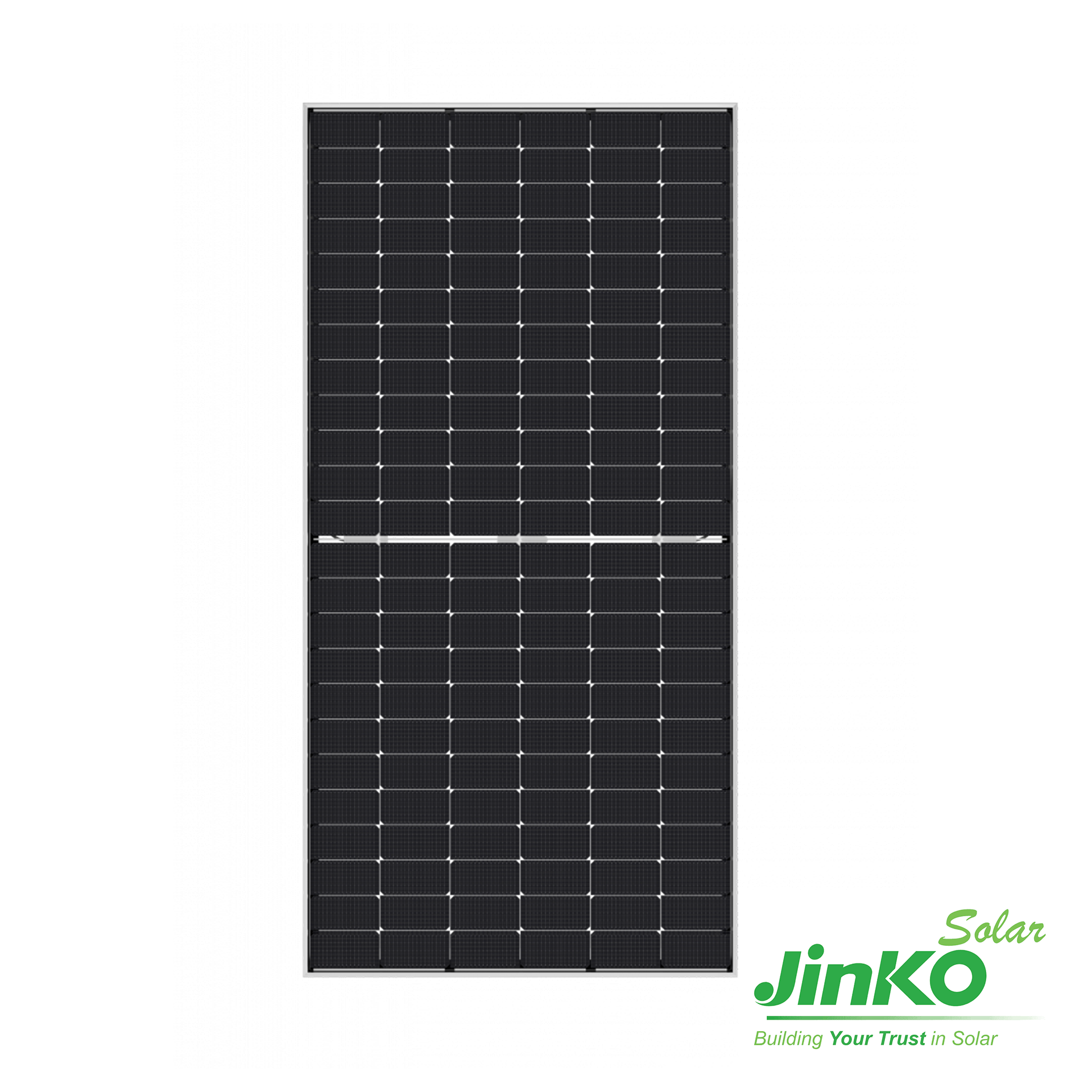 A picture of a solar panel on a white background.