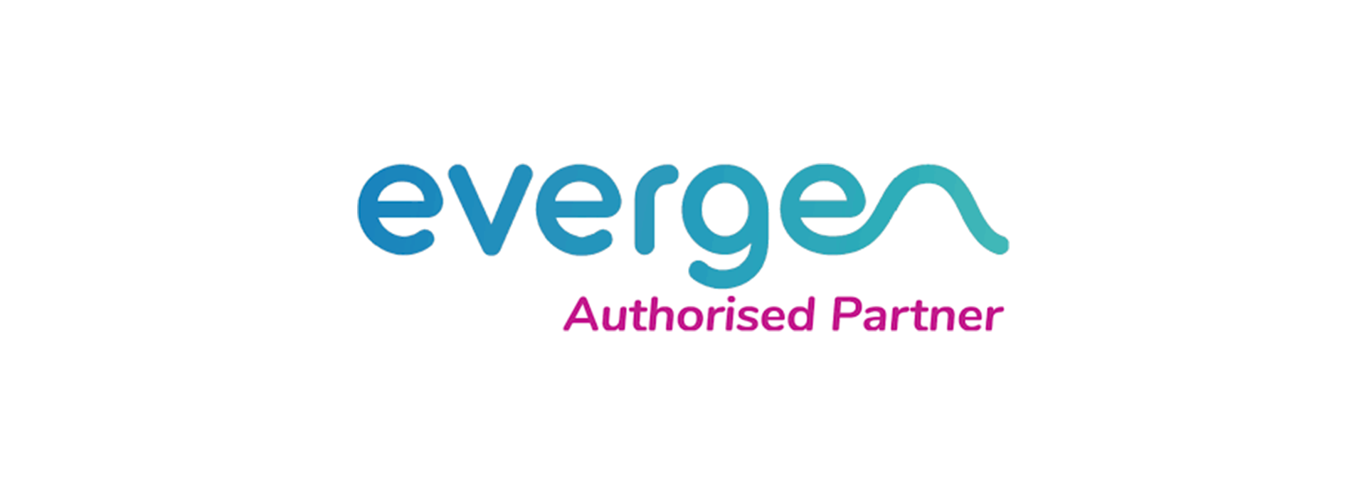A logo for evergreen , an authorised partner.