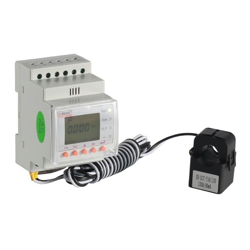 A digital meter with a wire attached to it.