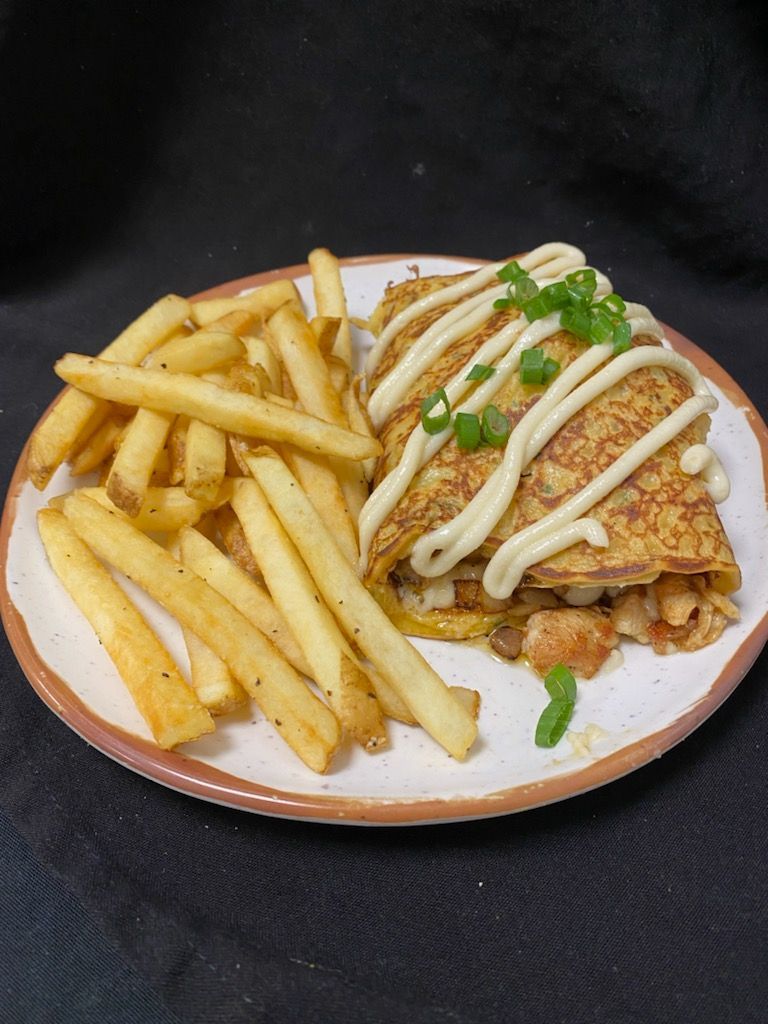 Grilled Chicken Boxty