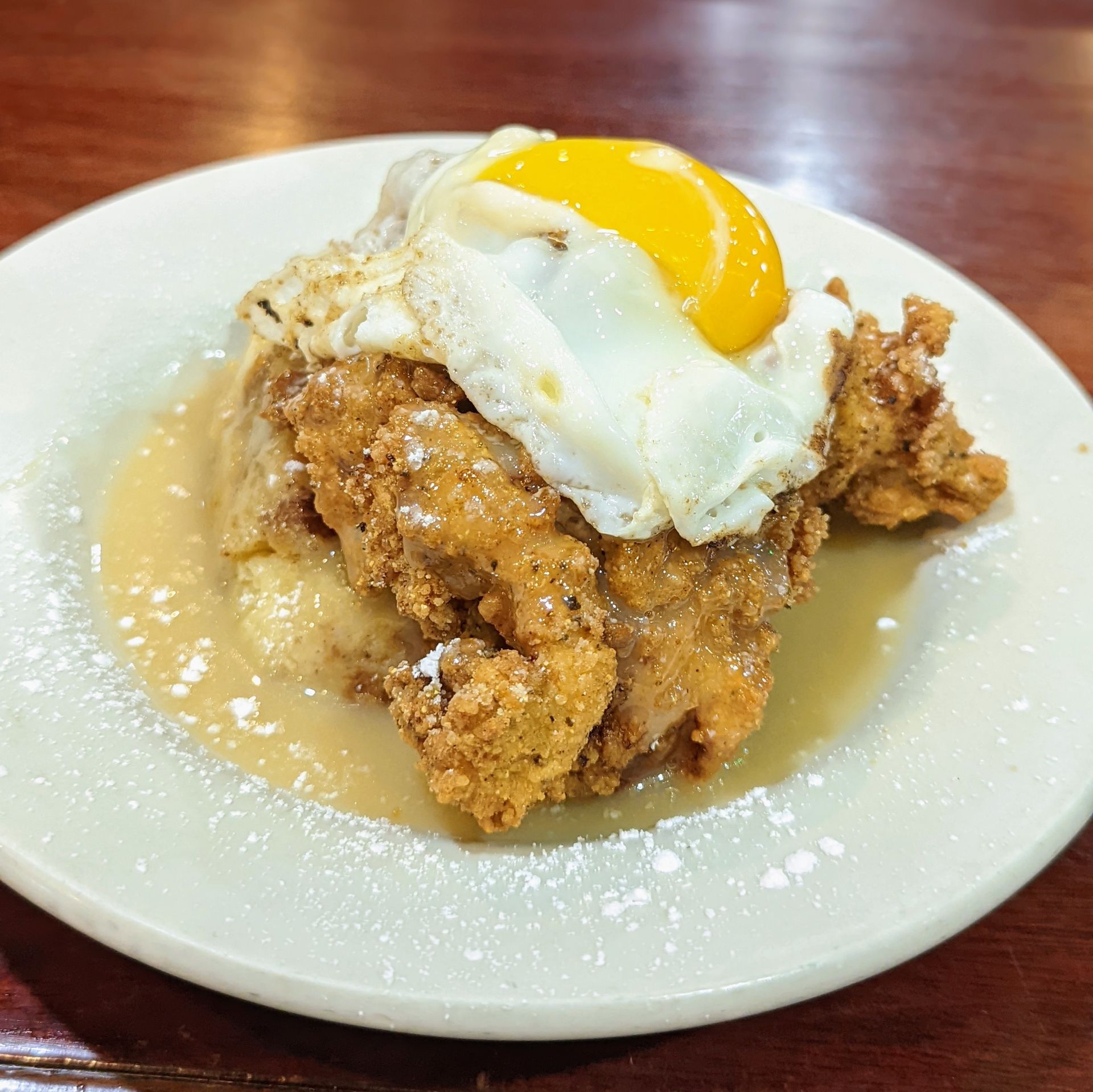 Chicken N' Pudding Breakfast