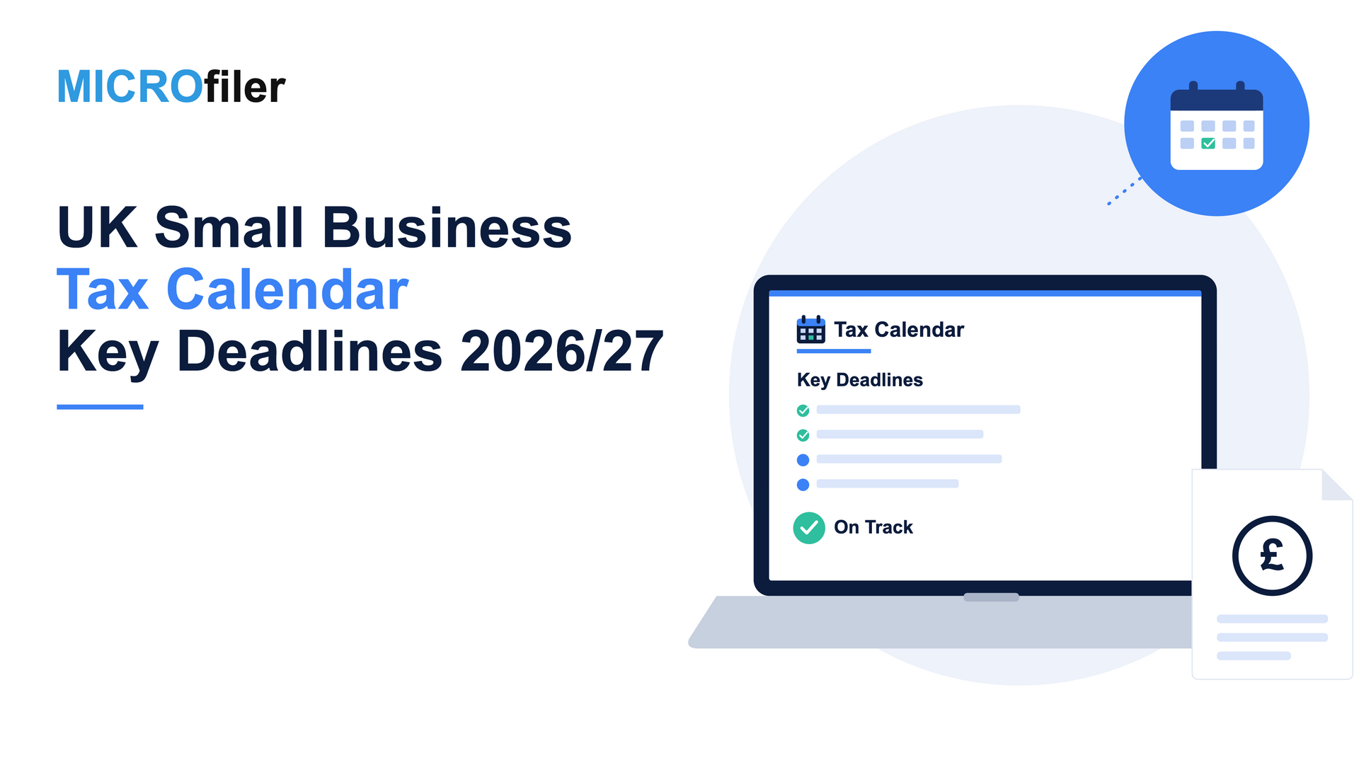 UK Small Business Tax Calendar 26/27
