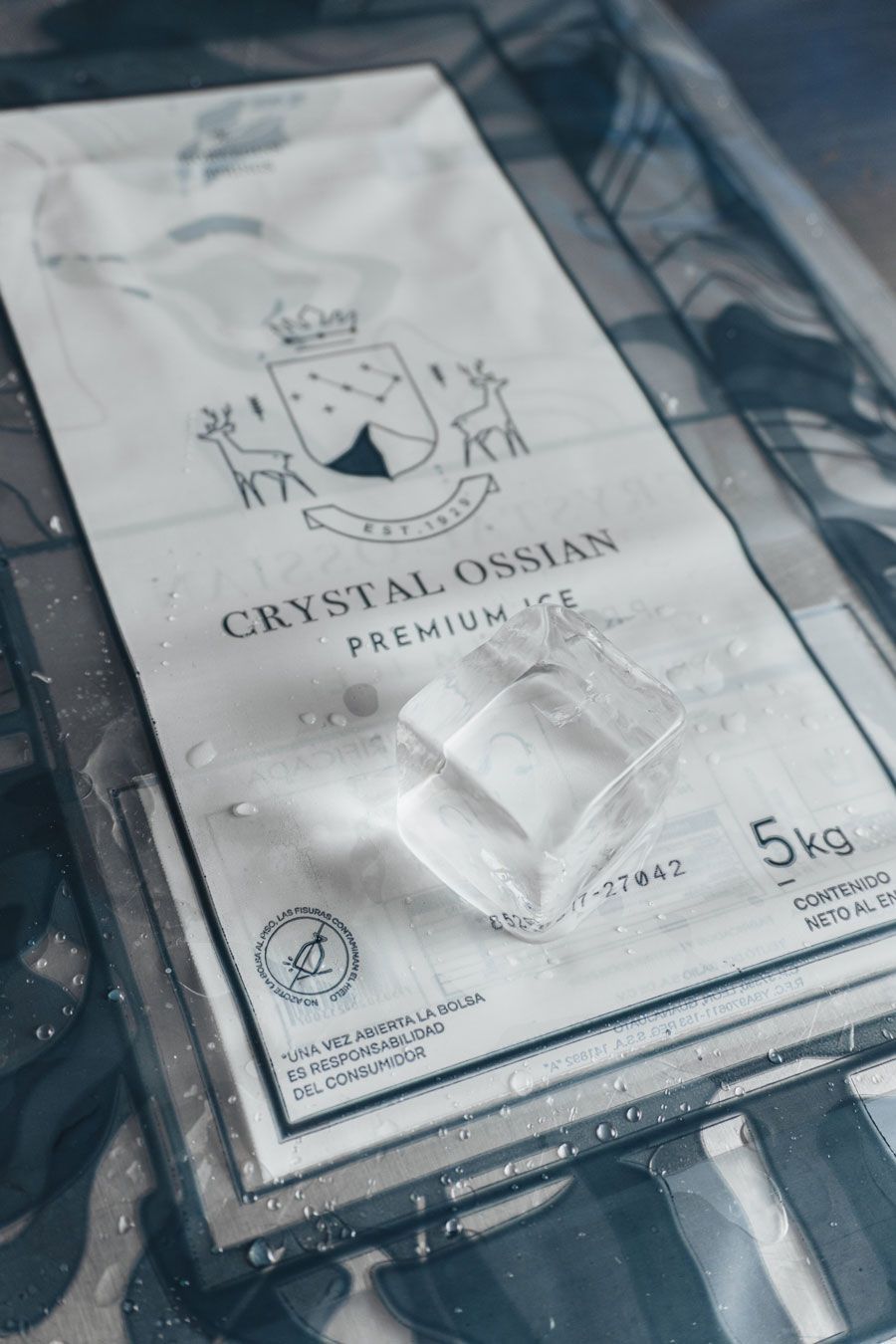HIELO CRYSTAL GLACE  - Hielo Premium