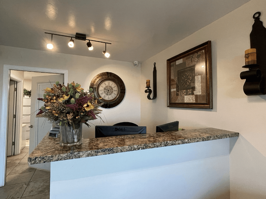 front desk