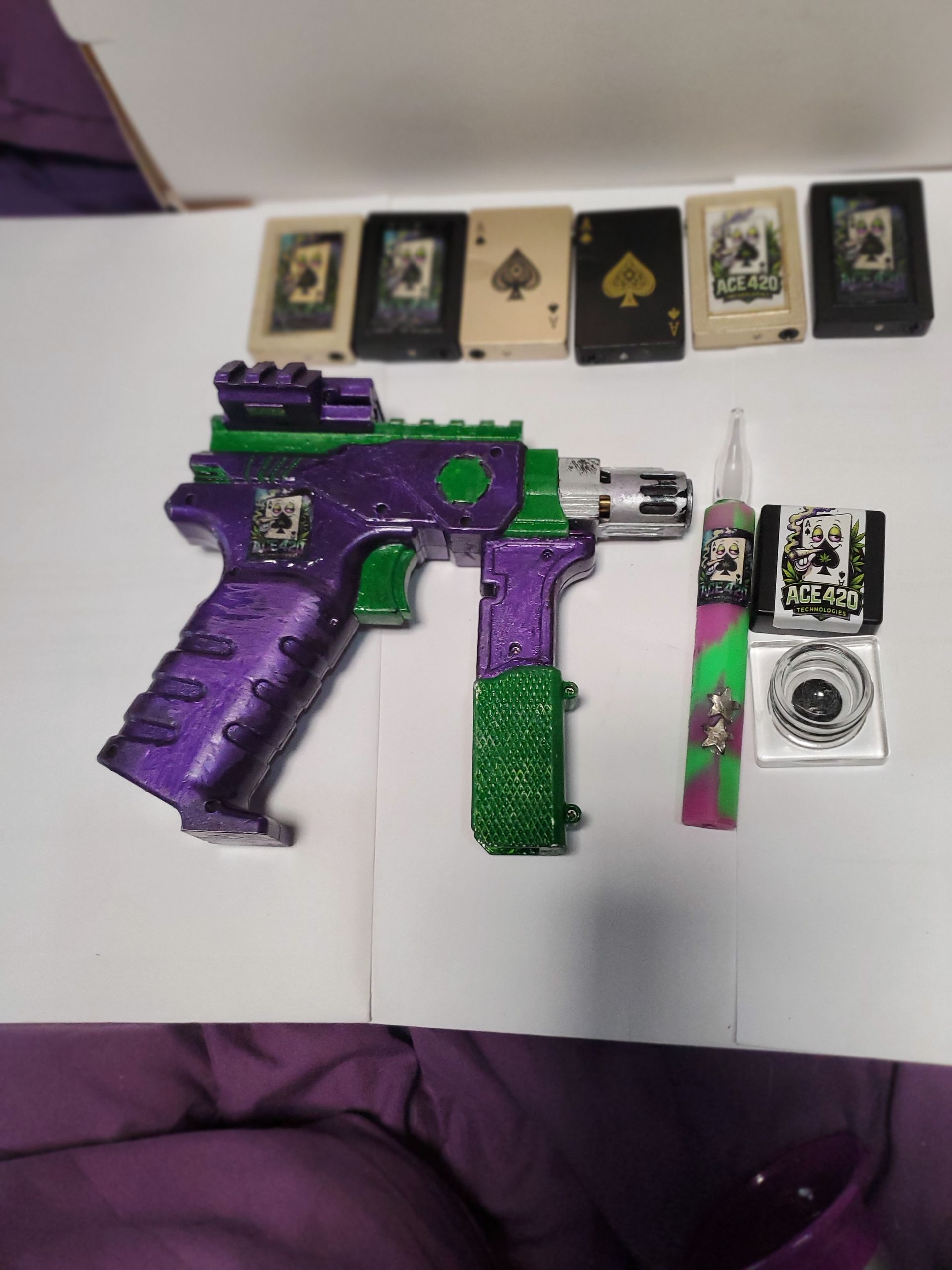 One of the first kits with some promotional lighters