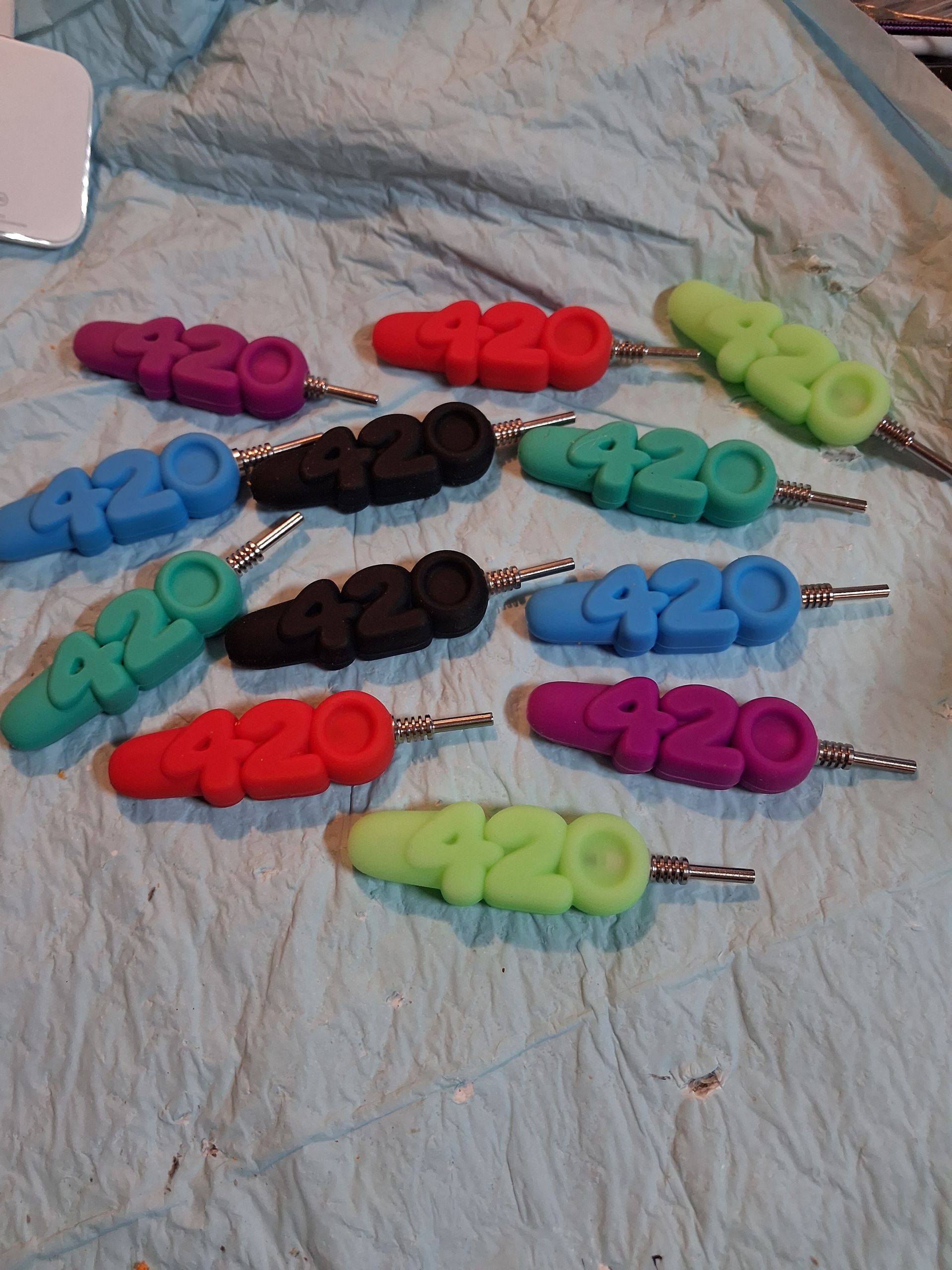 420 Silicone Straw