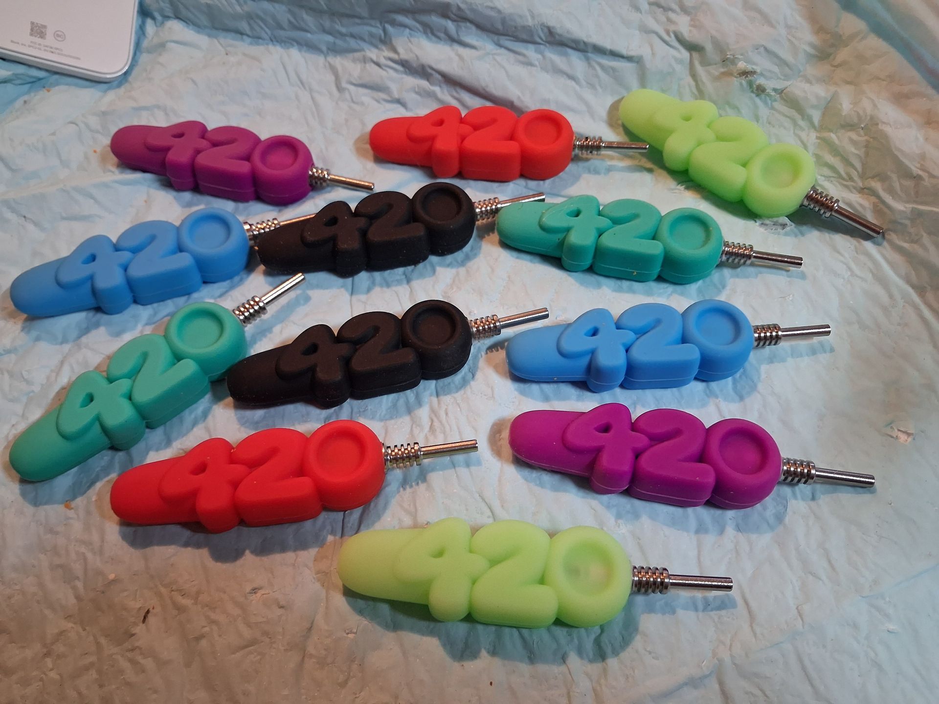 420 Silicone Straw