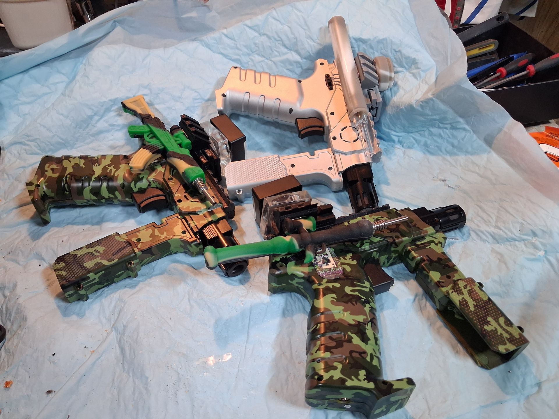 Camouflage Blaster Torch Kit