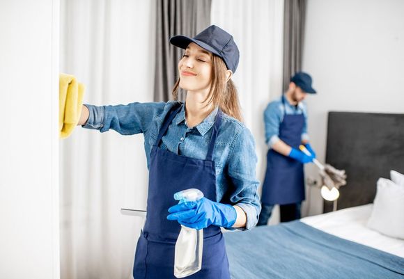 Cleaning Bedroom — Reno, NV — Fresh Start Cleaning