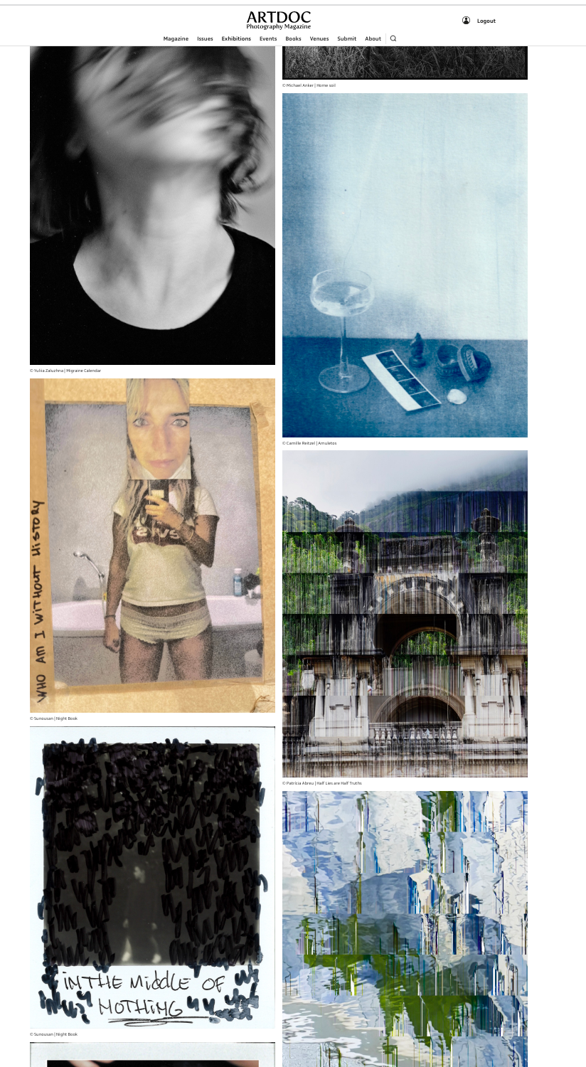 Nightbook I Artdoc photography magazine I SUNouSAN I Visual Diary