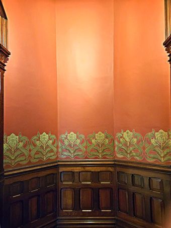 restoration of the vestibule