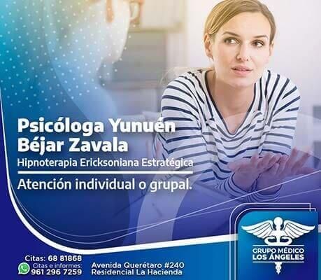 PSICOLOGA YUNUEN BEJAR ZAVALA PSICOLOGA YUNUEN BEJAR ZAVALA
