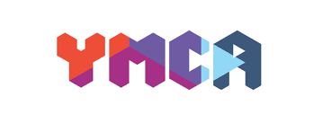 The YMCA logo, featuring the letters Y, M, C, and A rendered in a geometric, multi-colored style.